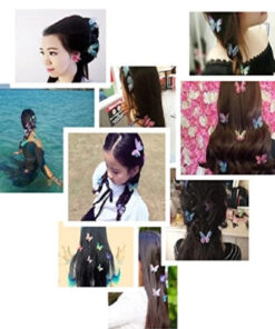 12 Pieces Butterfly Hairpins Spring Summer - Harajuku