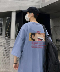 1986 Luffy Punk Style Tshirt - Harajuku