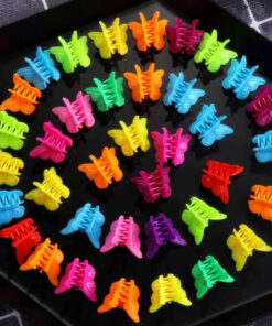 20 50 100 Pcs Mixed Color Butterfly Hairpins - Harajuku