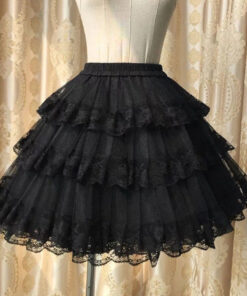 3 Layers Bottom Under Dress Under Lolita Skirt - Harajuku