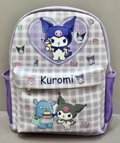 Anime School Backpack Kuromi Pompompurin