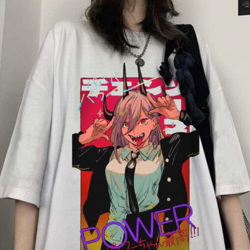 Anime T-shirt Devil Harajuku Punk Style - Harajuku