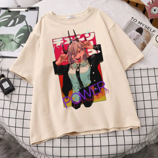 Anime T-shirt Devil Harajuku Punk Style - Harajuku