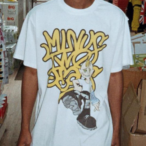 Boy American Street Trend Unisex T Shirt Graffiti Hip Hop