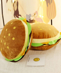 Burger Soft Pillow Hamburger 30 cm 40 cm - Harajuku