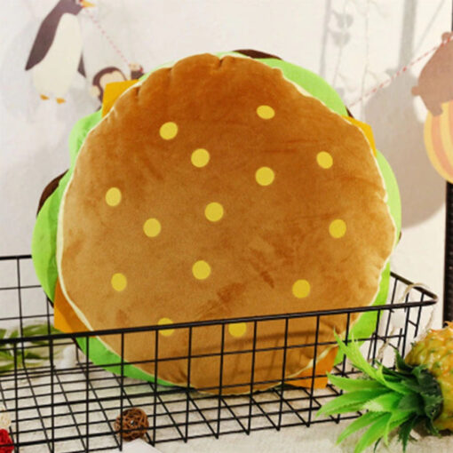 Burger Soft Pillow Hamburger 30 cm 40 cm - Harajuku