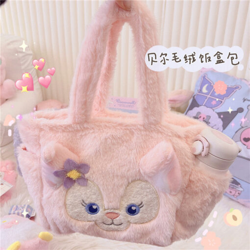 Fluffy Bag Belle Little Fox Lunch Box Bag Kawaii - Harajuku