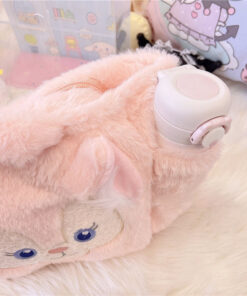 Fluffy Bag Belle Little Fox Lunch Box Bag Kawaii - Harajuku