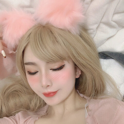 Fur Ears Cute Kitty Hair Band