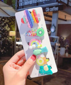 Hair Clip Rainbow Ice Cream - Harajuku