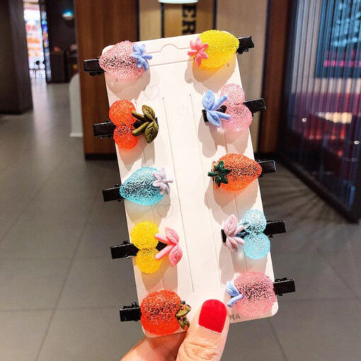 Hair Clip Rainbow Ice Cream - Harajuku