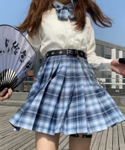 Harajuku Style Belt Mini Skirt or Shirt - Harajuku