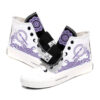 High Top Sneakers Wave Canvas Shoes Stardust Anime