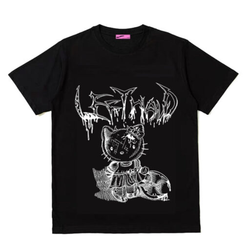 Kawaii Tshirt Dark Punk Style Harajuku Goth Yabi