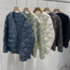 Lightweight Quilted Down Jacket Duck Down