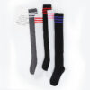 Long Socks Knee Socks Cotton Three Stripes