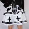 Mini Skirt Acc Japan Gothic Punk Lolita - Harajuku
