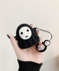 No Face Silicone Case For Airpods 2 1 Bluetooth Earphone - Harajuku