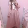 Pink Loose Mid Length Dress Kawaii Cute Lolita Doll