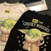 Punk Casual Women T Shirt Print Yoda Starry W