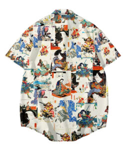 Shirt Japanese Graphics Aesthetic Hawaii - Harajuku