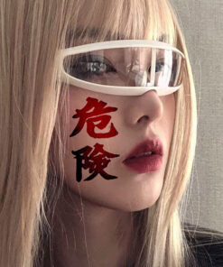 Skinny Sunglasses Techno Millennium Digital Future
