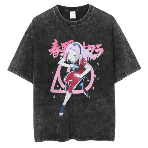 Streetwear T Shirt Japanese AnimePrint