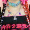 Summer Hit Necklace Candy Jelly Bears Plastic Metal Chain - Harajuku