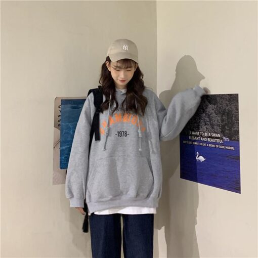 Sweatshirt Warm Female - Harajuku
