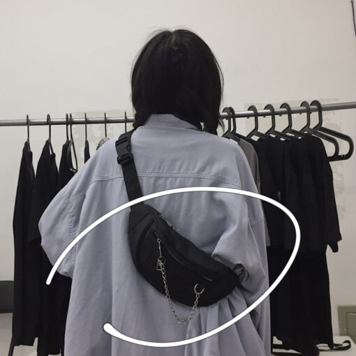 Trend Harajuku Belt Bag Messenger Belt Chain - Harajuku