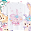 Tshirt Sweet Pastel Kawaii Cute Bunny Bear - Harajuku