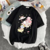 Urban Tshirt For Girls Dog Cartoon Beauty - Harajuku