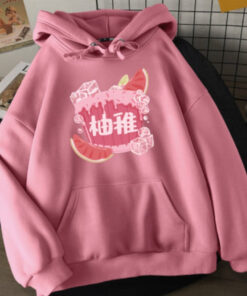 Winter Soft Souffle Pink Hoodie Marmalade Or Popcorn