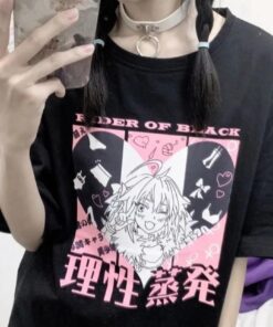 Aesthetic Dark Matter T-shirt Gothic - Harajuku