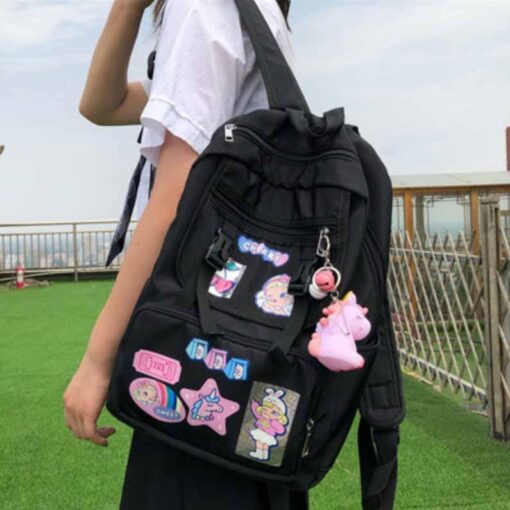 Backpack Stickers Set Keychain Unicorn - Harajuku