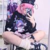 Egirl Anime Sweatshirt Harajuku Grunge Style - Harajuku