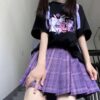 Gothic Punk Plus Size Kawaii Tshirt - Harajuku