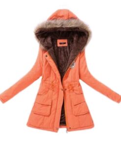 Hit Warm Cotton Jacket Coat - Harajuku