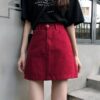 Hot Denim Skirt Seoul Korea - Harajuku