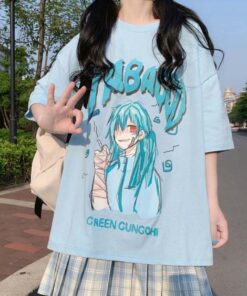 Japanese Kawaii T-shirt Summer Anime - Harajuku