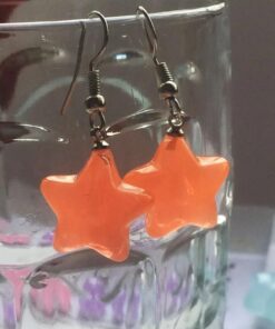 Macarons Sweet Star Bright Earrings - Harajuku