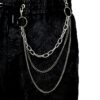 Metal Rock Chains on Jeans Keychain - Harajuku