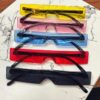 Sunglasses Narrow Glasses eGirl - Harajuku