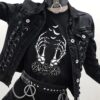 T-shirt Gothic Punk Grunge Tumblr - Harajuku