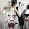 T-shirt Ins Anime Usatan Yami Kawaii - Harajuku
