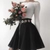 Zipper Skirt Gothic Punk Style - Harajuku